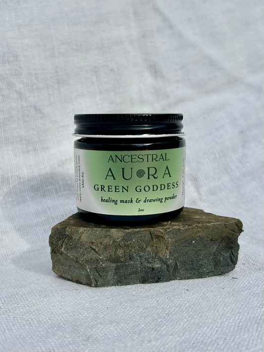 Green Goddess  healing mask & drawing powder